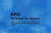 KPSI Strategi ke depan