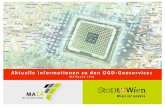 Aktuelle Informationenen zu den OGD-Geoservices