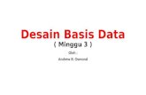 Desain Basis Data (3)