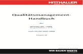 Qualitätsmanagement - Handbuch öffnen