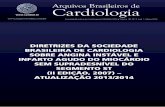 diretrizes da sociedade brasileira de cardiologia sobre angina ...