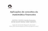 Aula 4 Aplicações dos conceitos de matemática financeira [Modo de ...