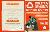 Coleta Seletiva de Recicláveis - Folder - 35,2x25,1cm - 1db