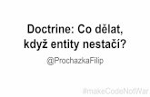 Doctrine - Co dělat když entity nestačí [Filip Procházka] (7. sraz, Praha)