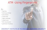 Finger print ATM