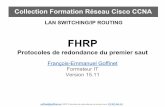 ICND2 0x02 FHRP Protocoles de redondance du premier saut