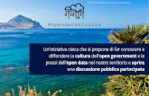 Conferenza OpenGeoData 2016 - La comunità Open Data Sicilia - Ilaria Vitellio (Open Data Sicilia)
