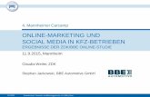Onlinemarketing und Social Media in Autohaus und Werkstatt 2015 ZDK BBE