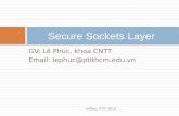 An toàn và bảo mật hệ thống thông tin -C10: secure sockets layer