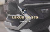 LARTE Design. Презентация LEXUS LX570: Alligator