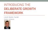 Deliberate Growth Framework - Startup Istanbul