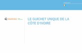 Le Guichet Unique de la Cote d'Ivoire_SWC2016