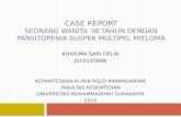 Case Report Pansitopenia susp Multiple Myeloma