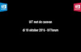 UITforum 2016 - UiT met de caravan / Arvid Waelkens & Sjoukje Smedts