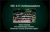 ND 4-H Ambassadors