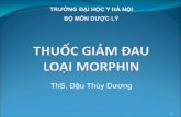 [Duoc ly] thuoc giam dau loai morphin   th s duong