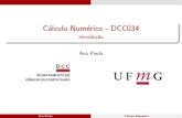 Cálculo Numérico - DCC034 - Introdução