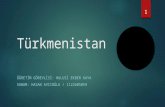 Türkmenistan Ticari İlişkileri ve Ortakları