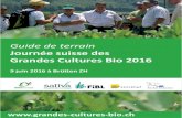 Guide de terrain Journée suisse des Grandes Cultures Bio 2016