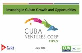 Cuba Ventures Corp. Presentation