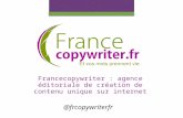 Présentation Francecopywriter Seo Campus Nantes 20/02/2016