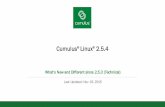 Cumulus Linux 2.5.4