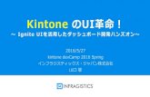 kintone のUI革命! ～ダッシュボード開発ハンズオン～ kintone devCamp 2016 spring 2016/5/27