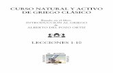 INTRODUCCION AL GRIEGO CLASICO -Lecciones 1-10