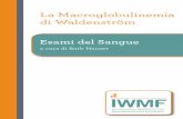 La Macroglobulinemia di Waldenström Esami del sangue