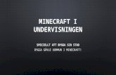 Minecraft och gävle!