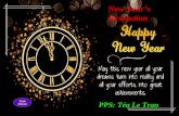 Happy New Year - New Year Resolution _ TPLT
