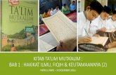 Talim Mutaalim - Bab 1 - Hakikat Ilmu, Fiqih dan Keutamaannya - Bagian 2