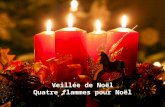 Conte de Noël : 4 flammes pour Noël (diaporama)