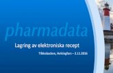 Lagring av elektroniska recept, Pharmadata