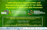 Unlocking New Opportunities and Strengthening Impact of ICT for SDGs: Alignment of WSIS and SDG Processes