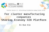 TCI 2015 For cluster manufacturing companies  Sharing Economy O2O Platform