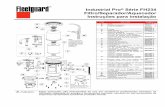 Industrial Pro® Série FH234 Filtro/Separador/Aquecedor Instruções ...