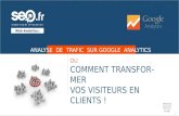 Analyse du Trafic sur Google Analytics - Agence Web-analytics.fr