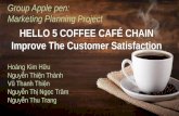 [Group Apple Pen] Hello 5 Coffee marketing planning project.