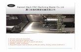 Xiamen Mach CNC Machining Profile