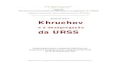 Khruchov e a desagregação da URSS