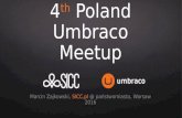 4th Poland Umbraco Meetup @ państwomiasto, Warsaw 2016