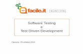 Software Testing & Test Driven Development