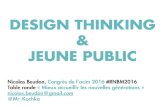 Design thinking & jeune public