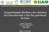[IIAM] Caracterização Biofísica dos distritos de Chicualacuala e Xai-Xai, província de Gaza