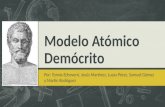 Modelo atómico demócrito