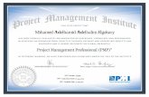 PMP Certificate 2022