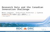 Cyber Summit 2016: Research Data and the Canadian Innovation Challenge