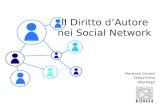 Presentazione diritto d'autore nei social network