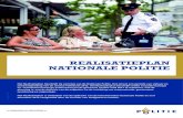 'Realisatieplan Nationale Politie' PDF document